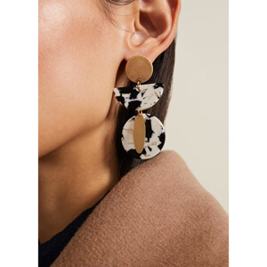 Phase Eight Resin Shape Drop Earring